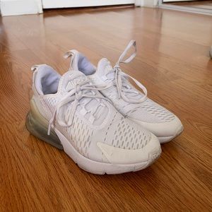 Sz 3.5 Nike White Air Max Infinity